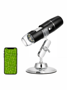 Микроскоп беспроводной цифровой карманный 1000X Wi-Fi Орбита OT-INL92